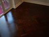 mahogany block floor